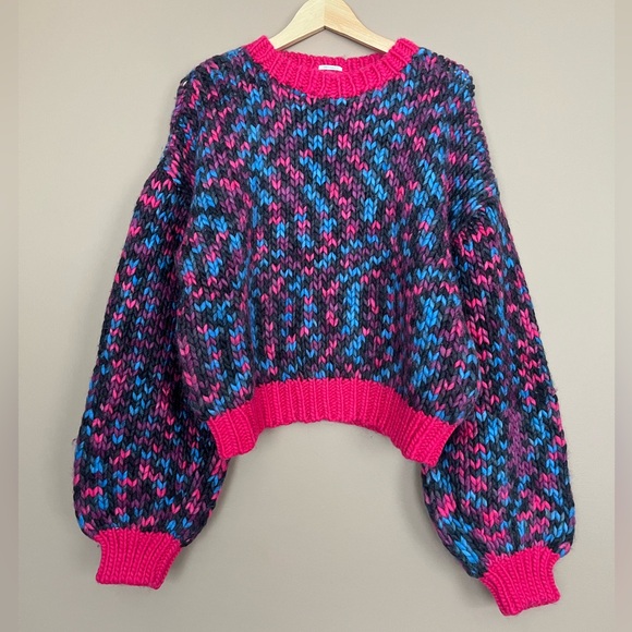 MOTHER Sweaters - {MOTHER} The Bell Sleeve Jumper Sweater Alpaca and Wool Blend in Chunk of Chain